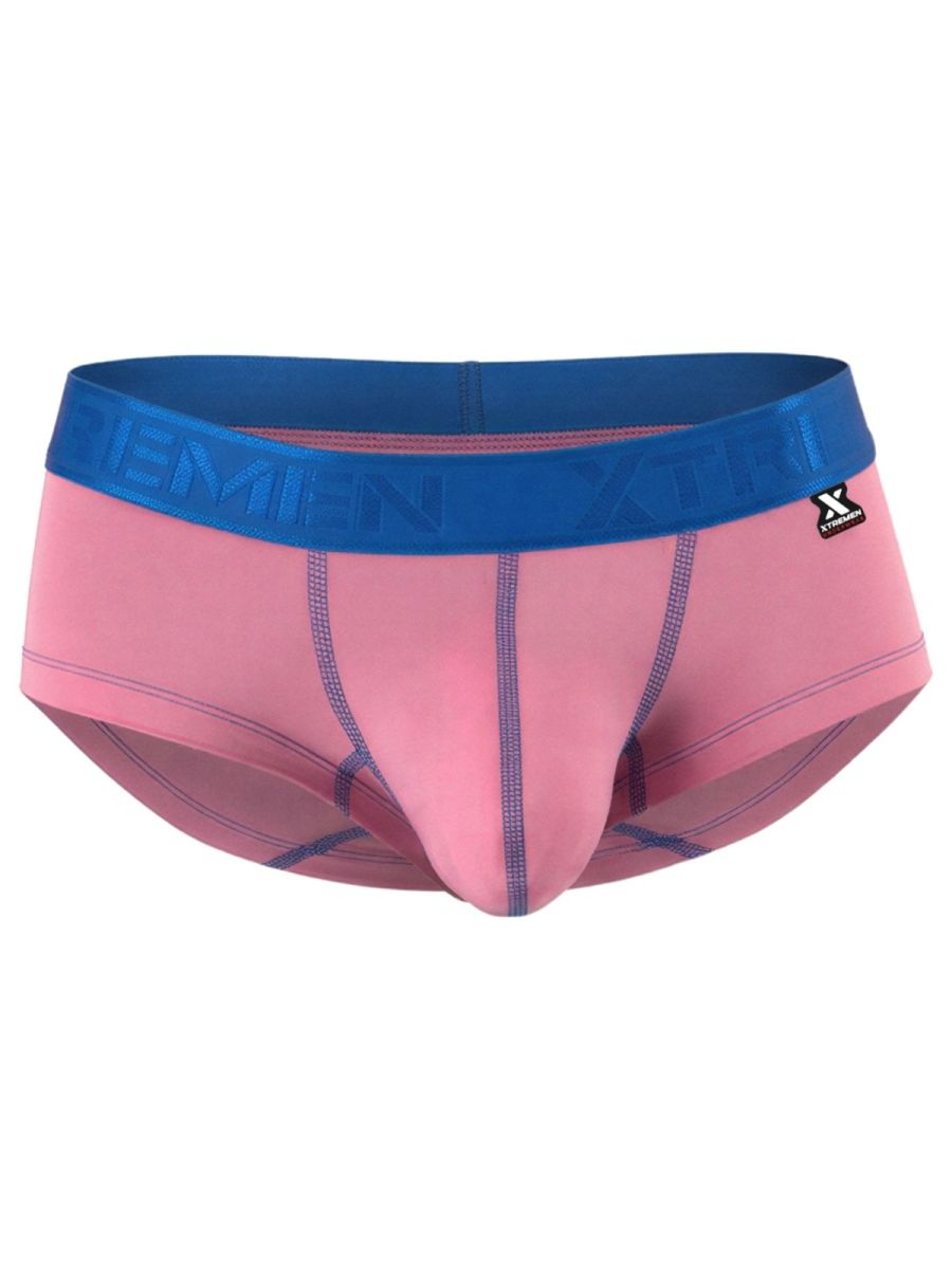Xtremen 91273 Mens Microfiber Daily Comfort Briefs Pink