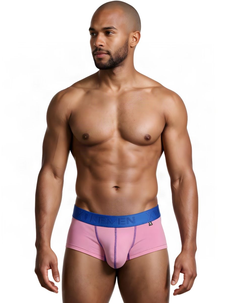 Xtremen 91273 Mens Microfiber Daily Comfort Briefs Pink