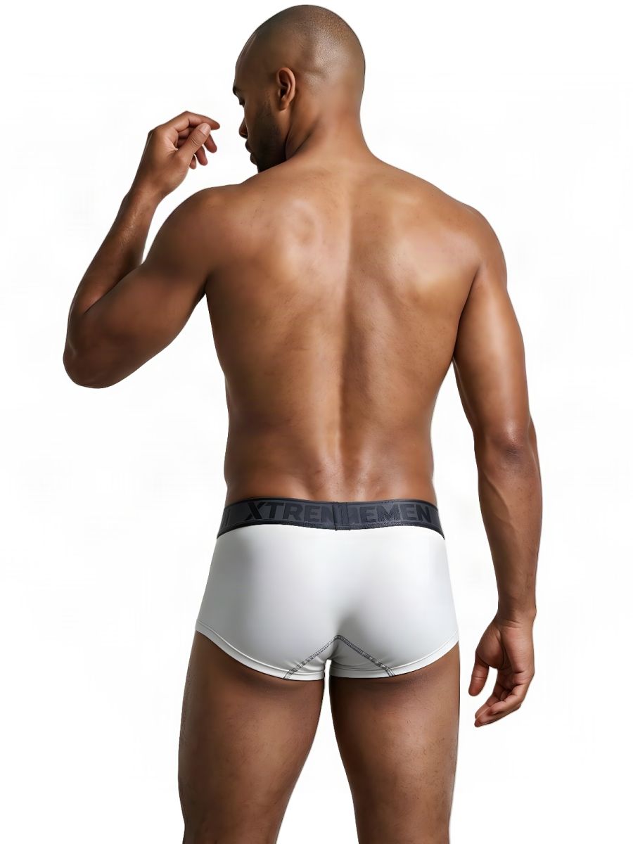 Xtremen 91273 Mens Microfiber Daily Comfort Briefs White
