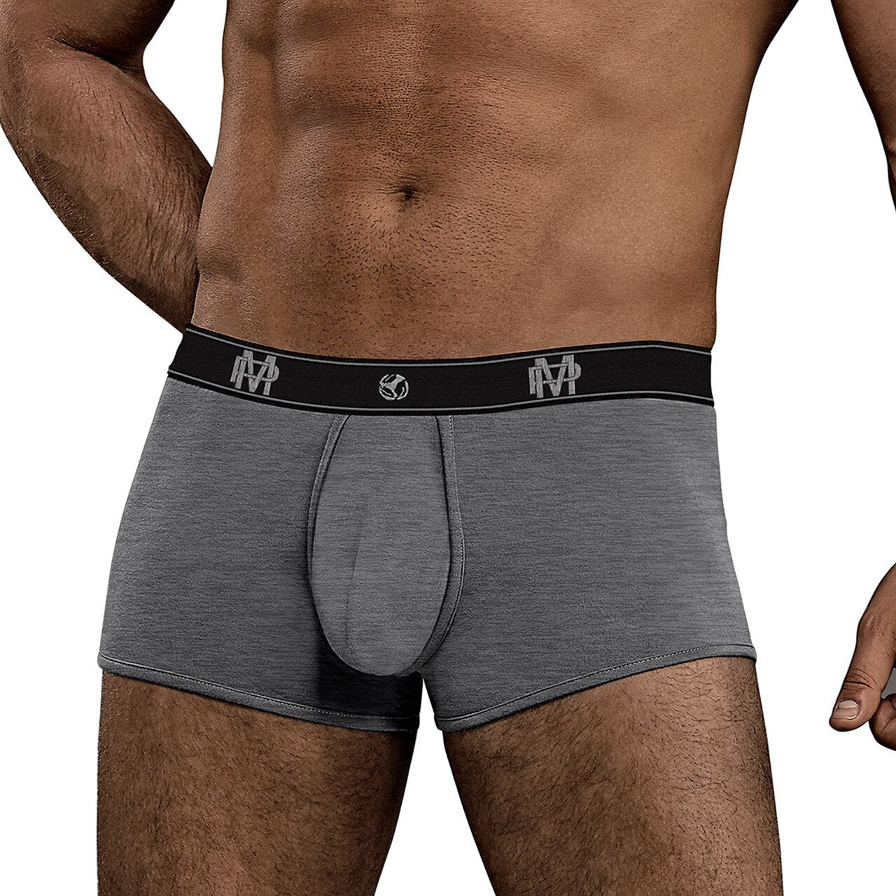 JCSTK - Mens Bamboo Boxer Short Grey