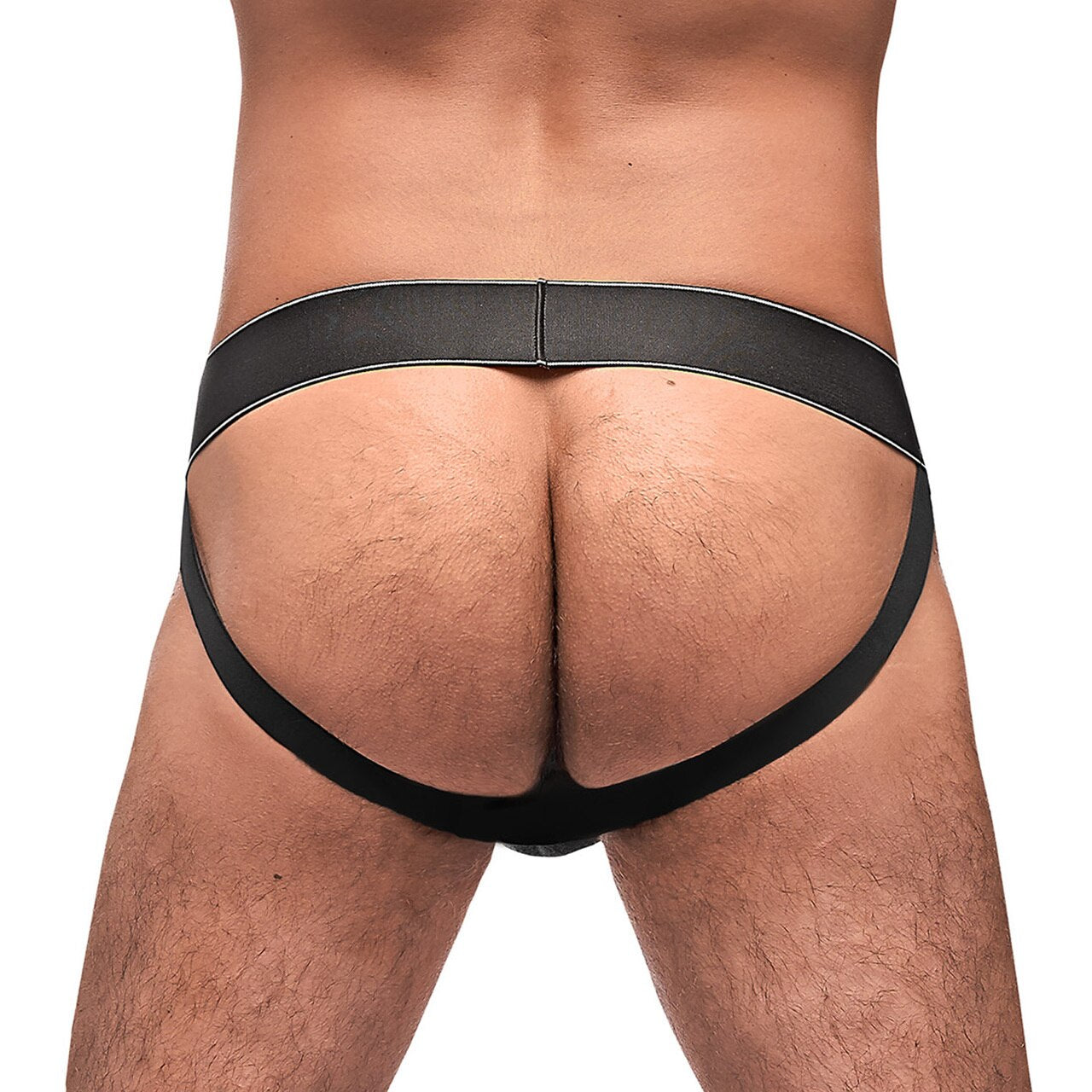 Mens Black Ice Lace Up Jock