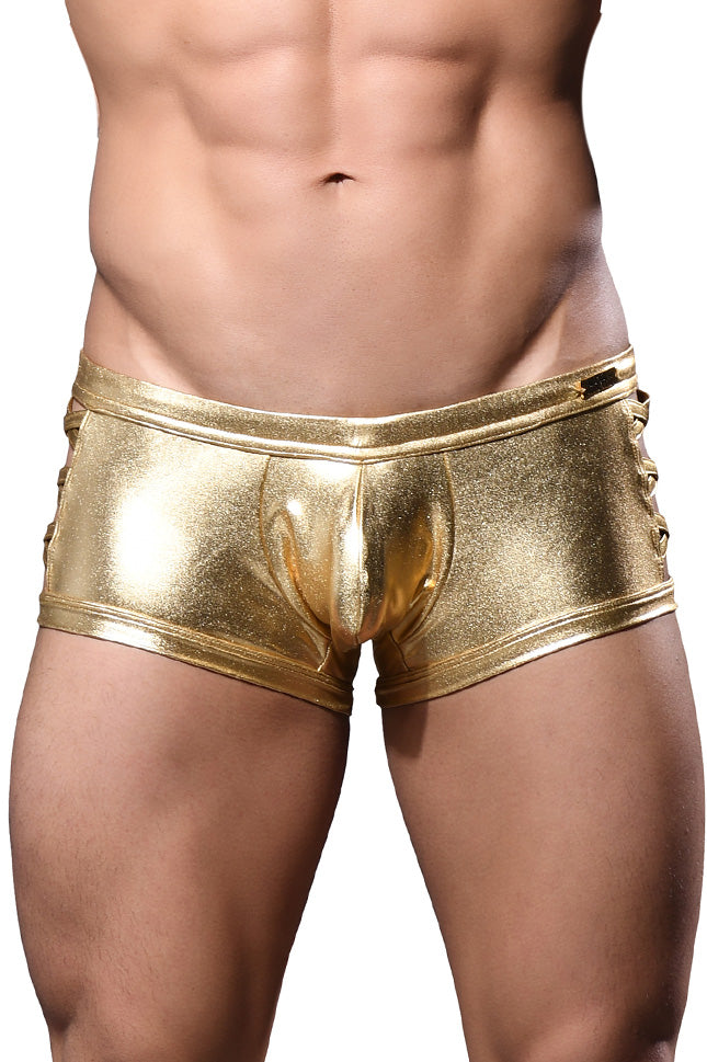 JCSTK - Andrew Christian Unleashed Golden Trunk Boxer Brief Mens Underwear