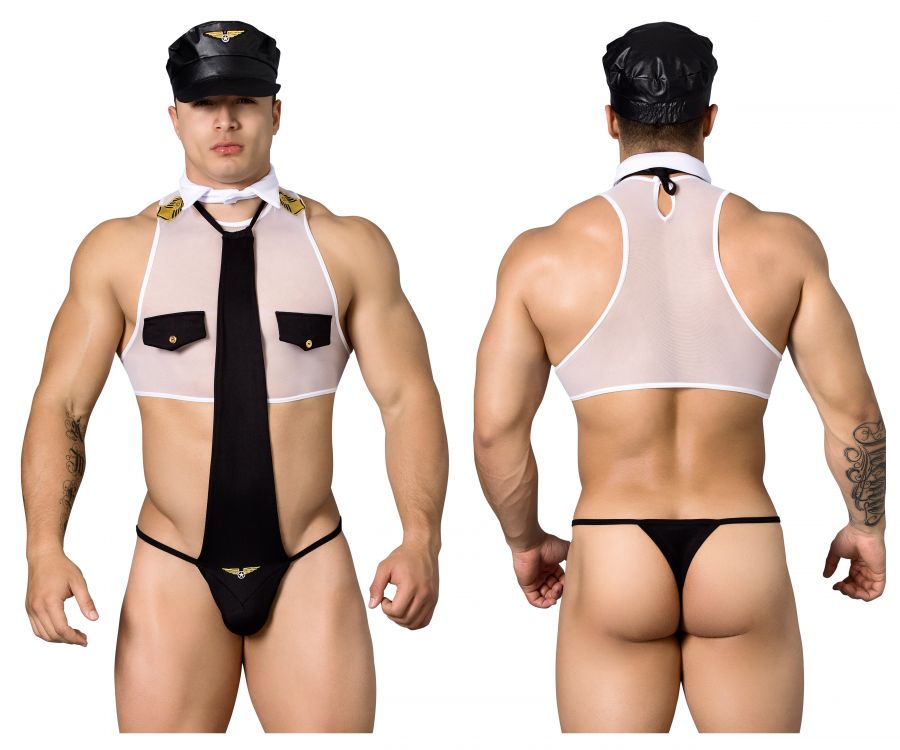 CandyMan 99289 Pilot Costume Outfit