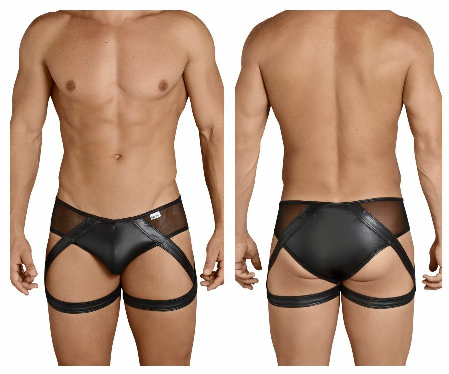 SALE - Mens Gartered Briefs Black
