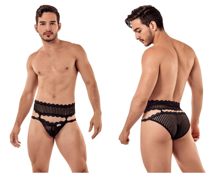 SALE - CandyMan 99417 Garter Belt Briefs