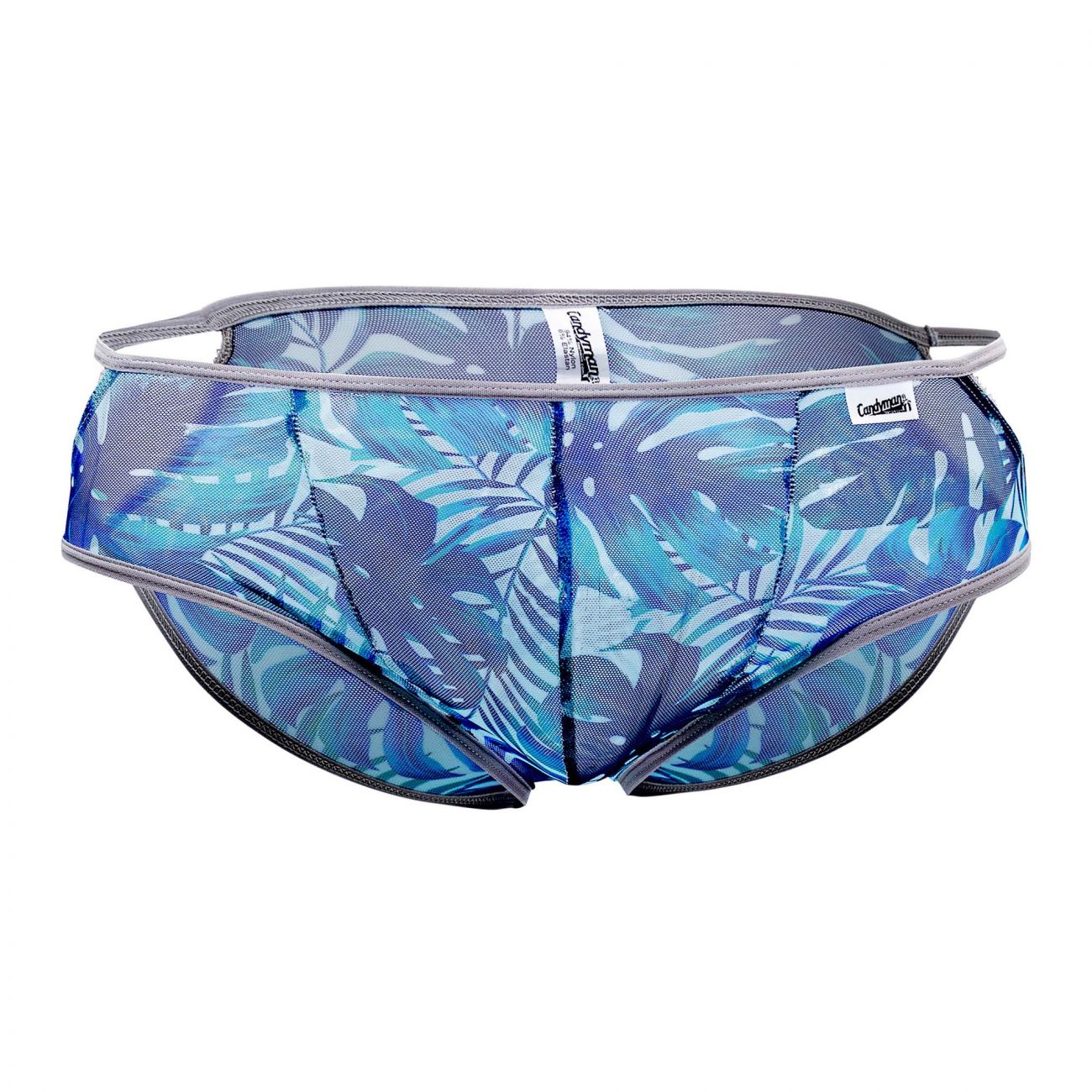 CandyMan 99439 Floral Briefs Blue