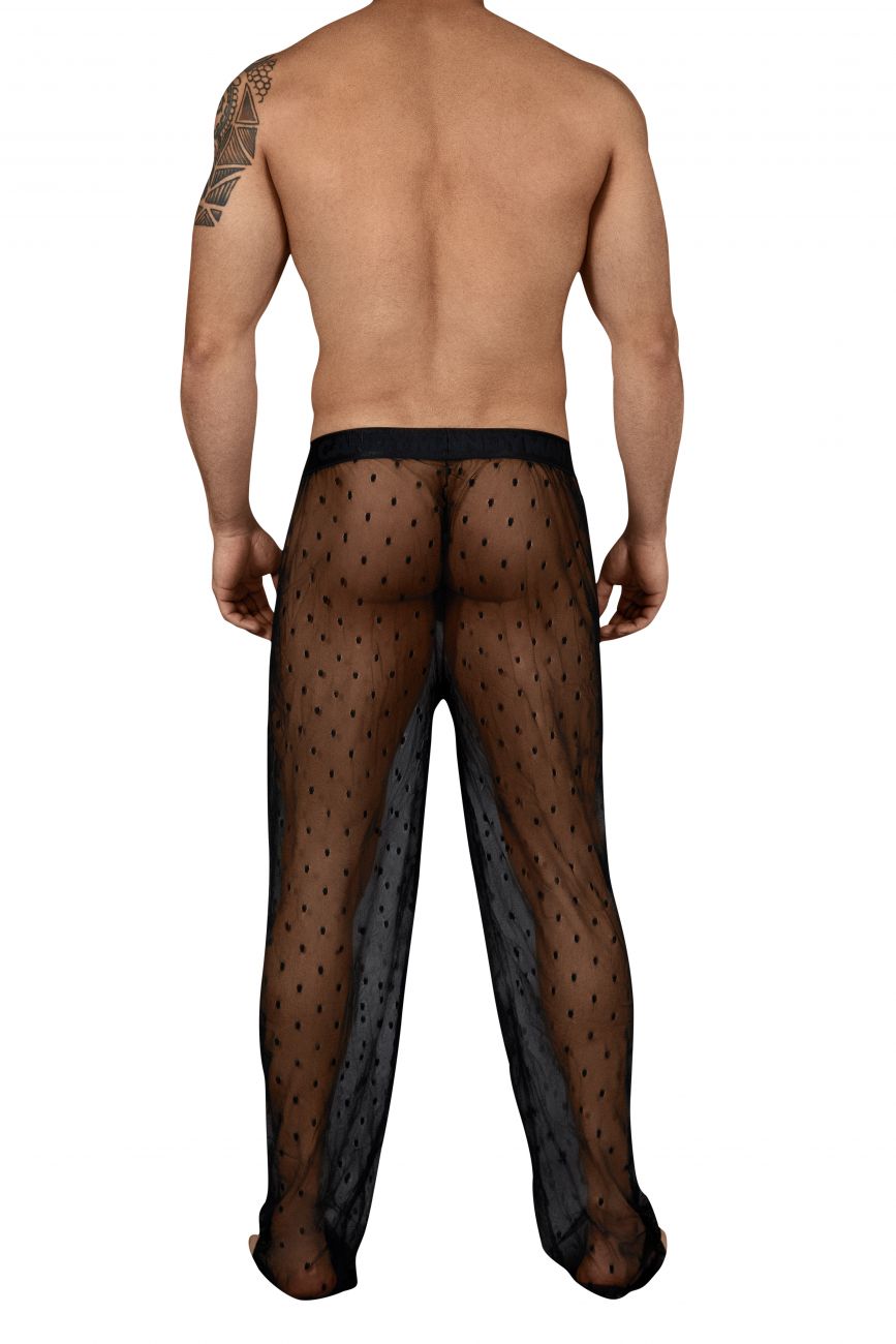 SALE - CandyMan 99445 Lace Lounge Pants Black
