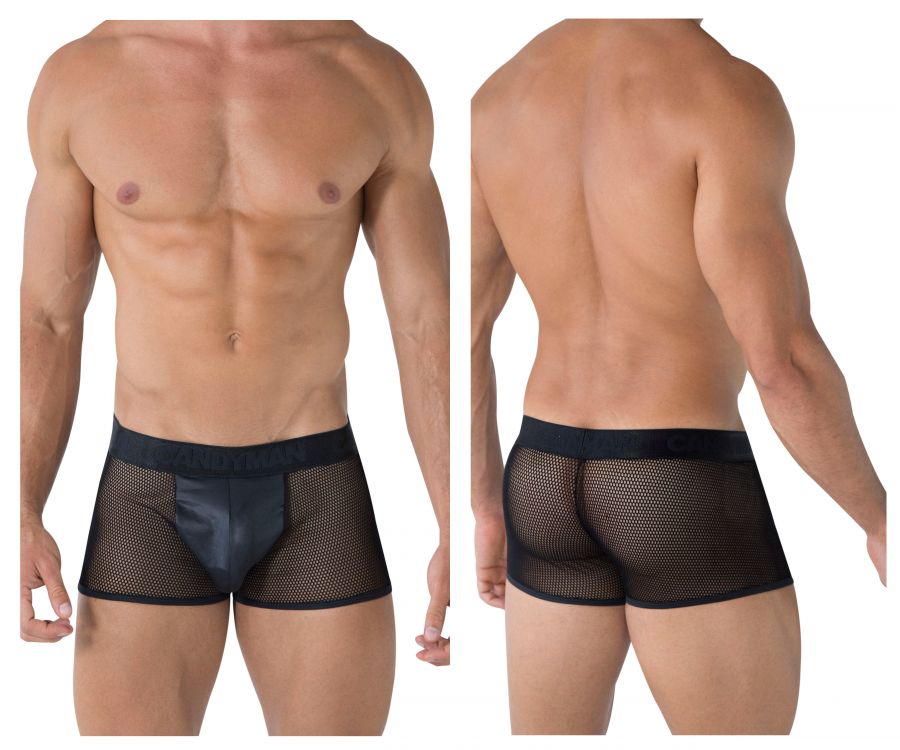 CandyMan 99479 Mesh Trunks Black