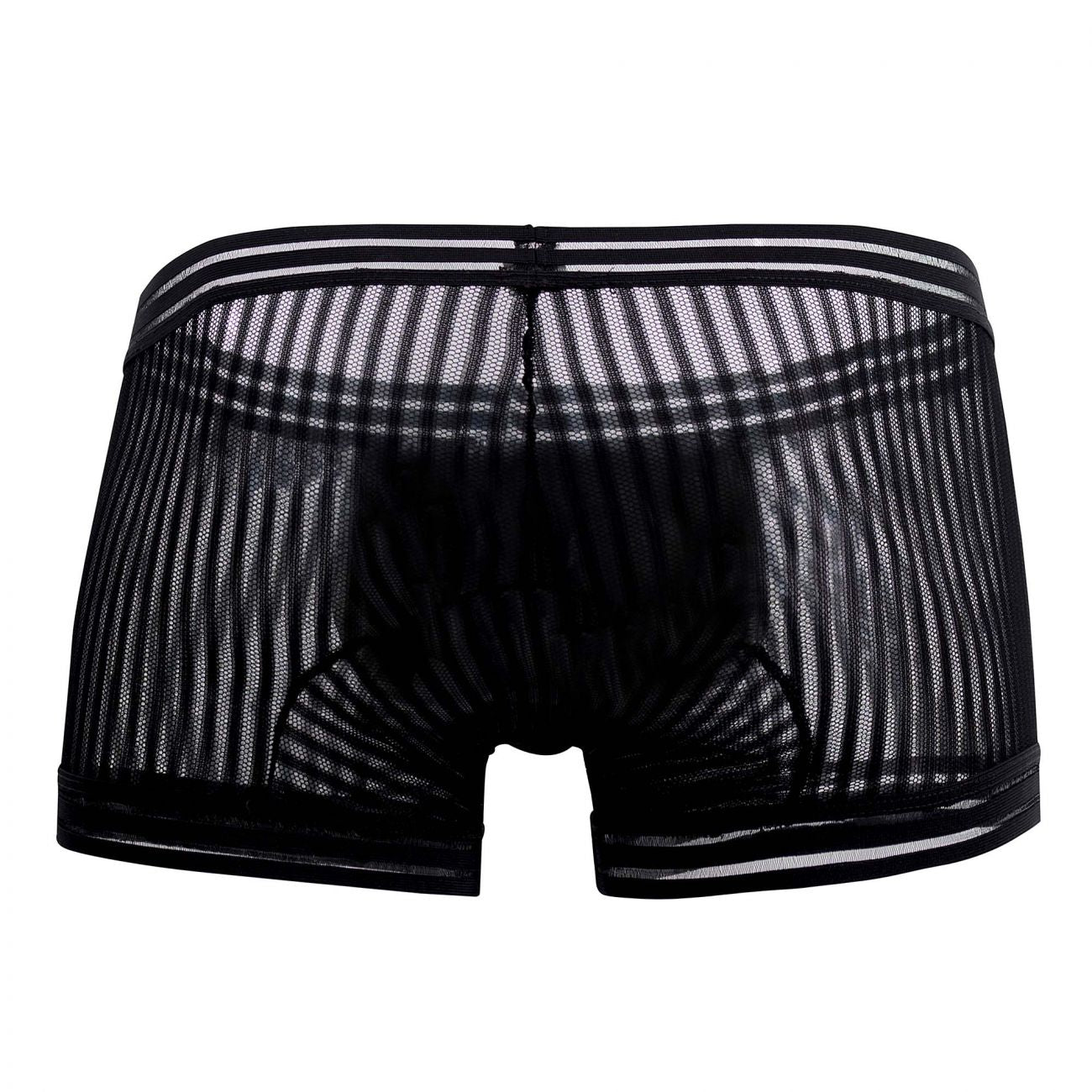 CandyMan 99481X Mesh Trunks Black Plus Sizes
