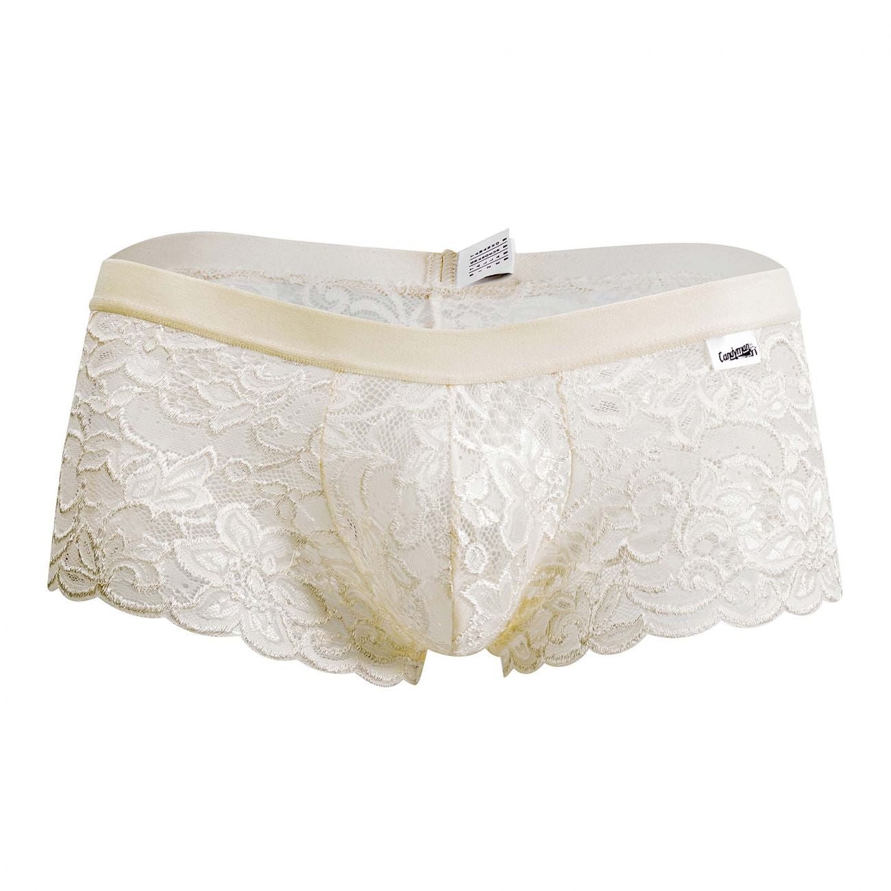 CandyMan 99491 Heart Lace Trunks Ivory
