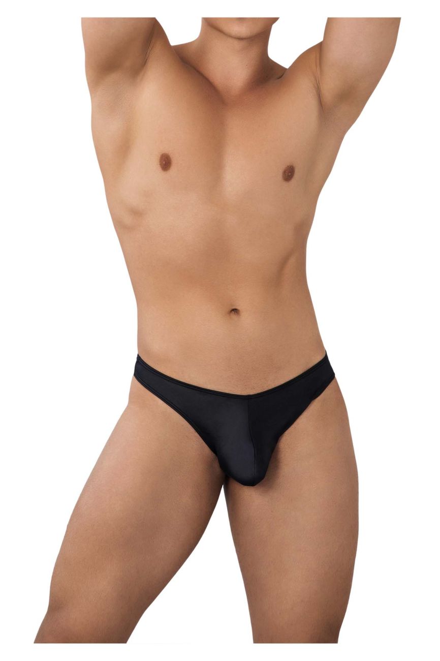 CandyMan 99629 Trunk and Thong Set Black