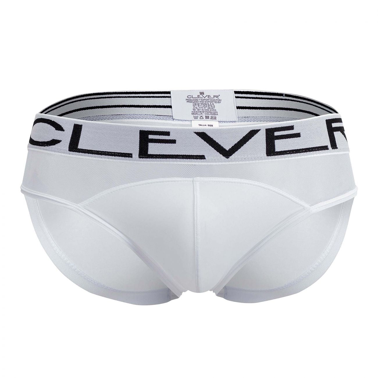 Clever 0266 Private Latin Briefs White