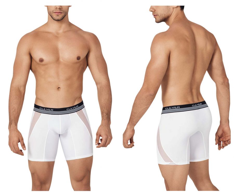 Clever 0269 Cautious Boxer Briefs White