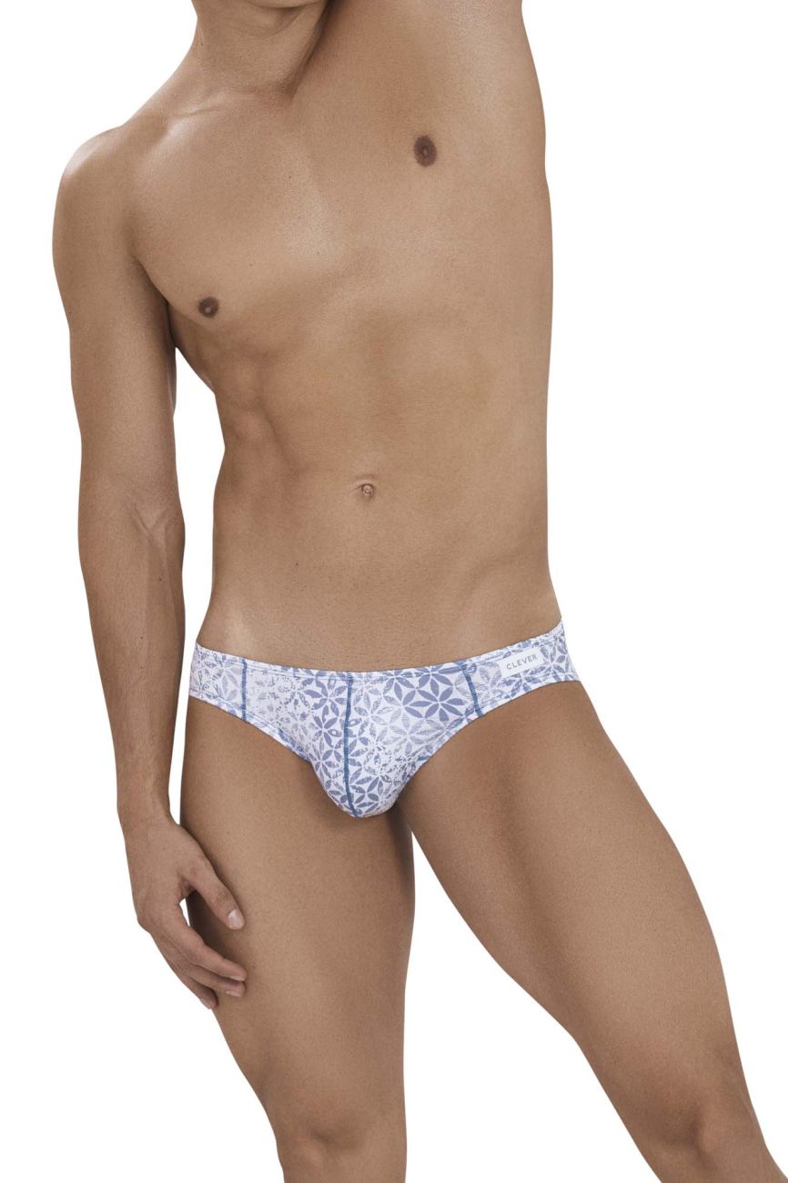 Clever 1140 Glorious Briefs White Print
