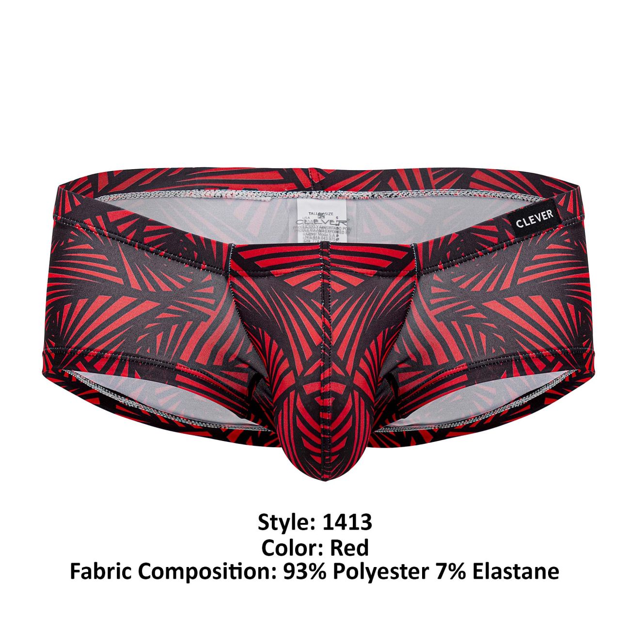 Clever 1413 Flow Trunks Red