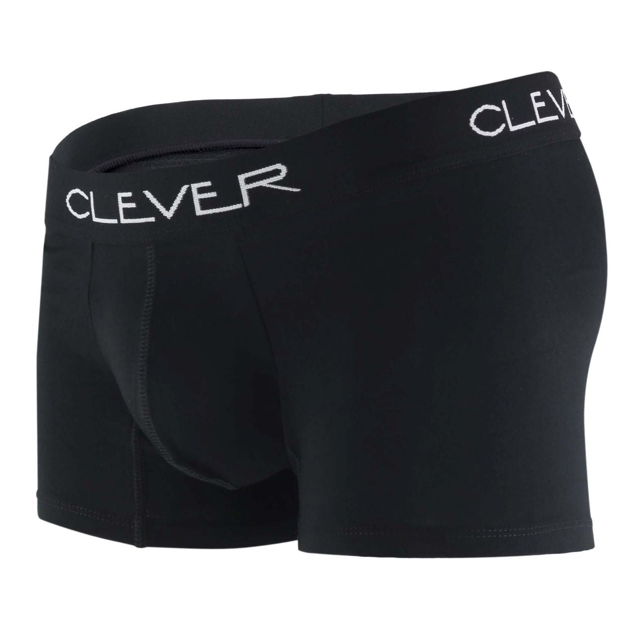 Clever 229923 2PK Basic Boxer Briefs Black-White