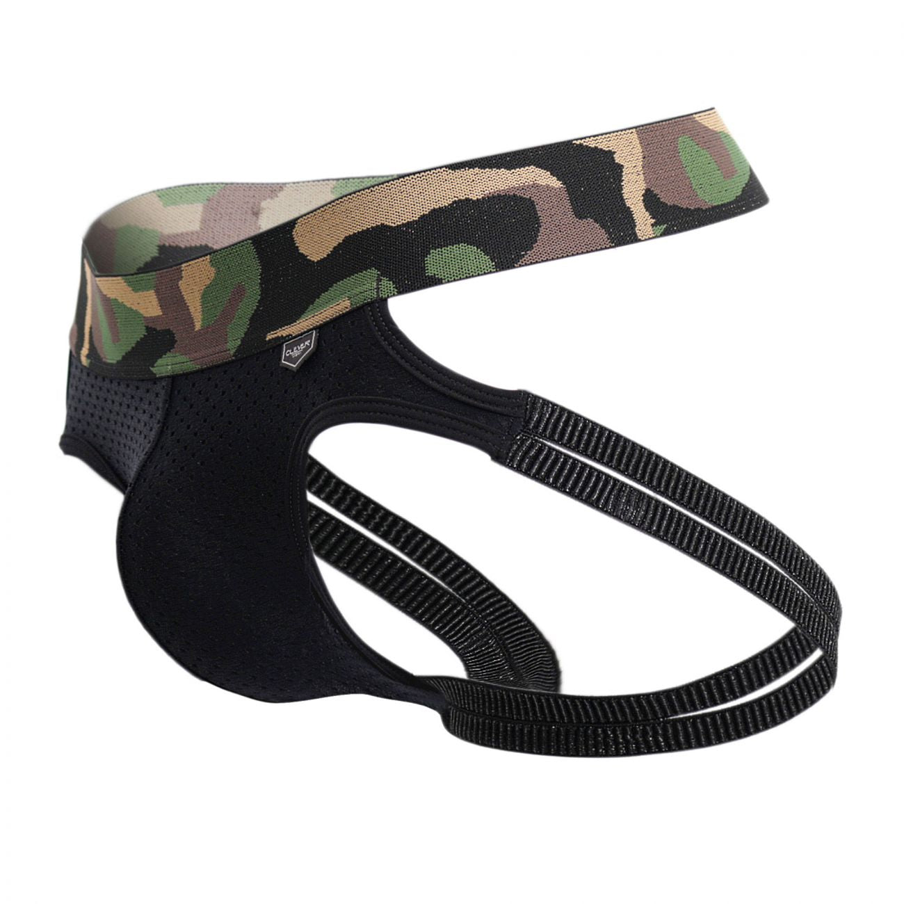 Clever 3022 Hostiliano Jockstrap Black