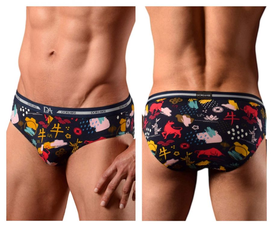 Doreanse 1305-PRN Year of the Bull Briefs