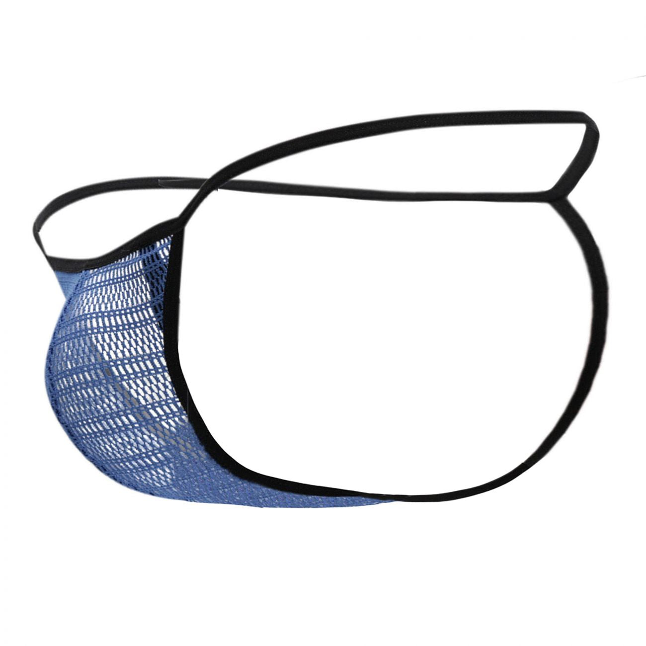 Doreanse 1306-BLU Mesh G-String Mens Thong Blue
