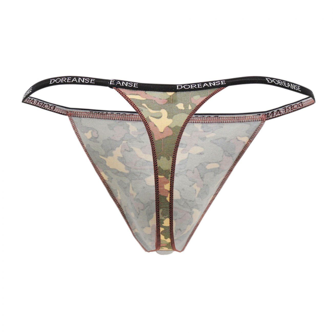 Doreanse 1312-PRN Camouflage Mens Thong Printed