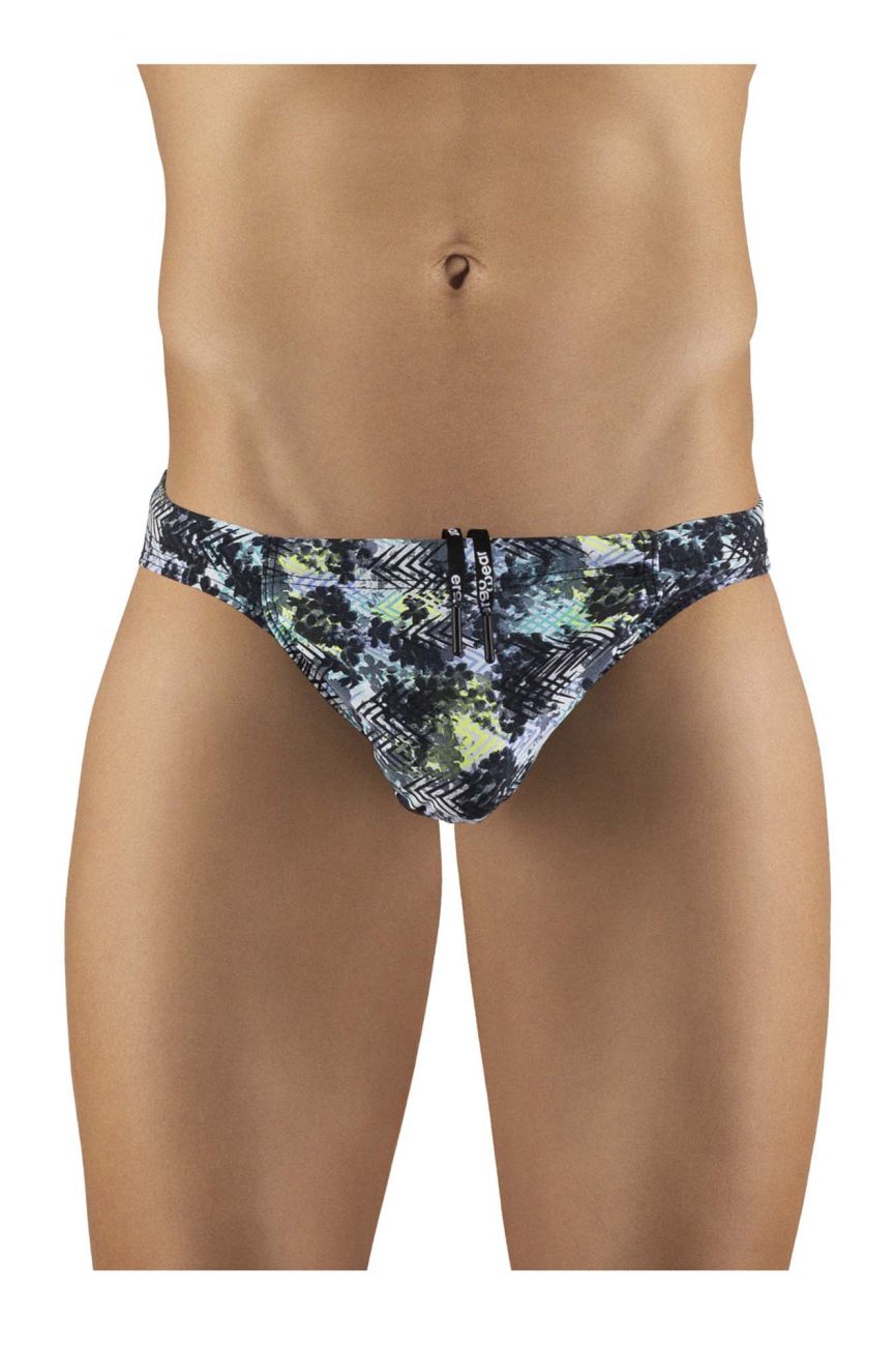 ErgoWear EW1056 FEEL Swim Zigzag Swim Briefs Multi Coloured