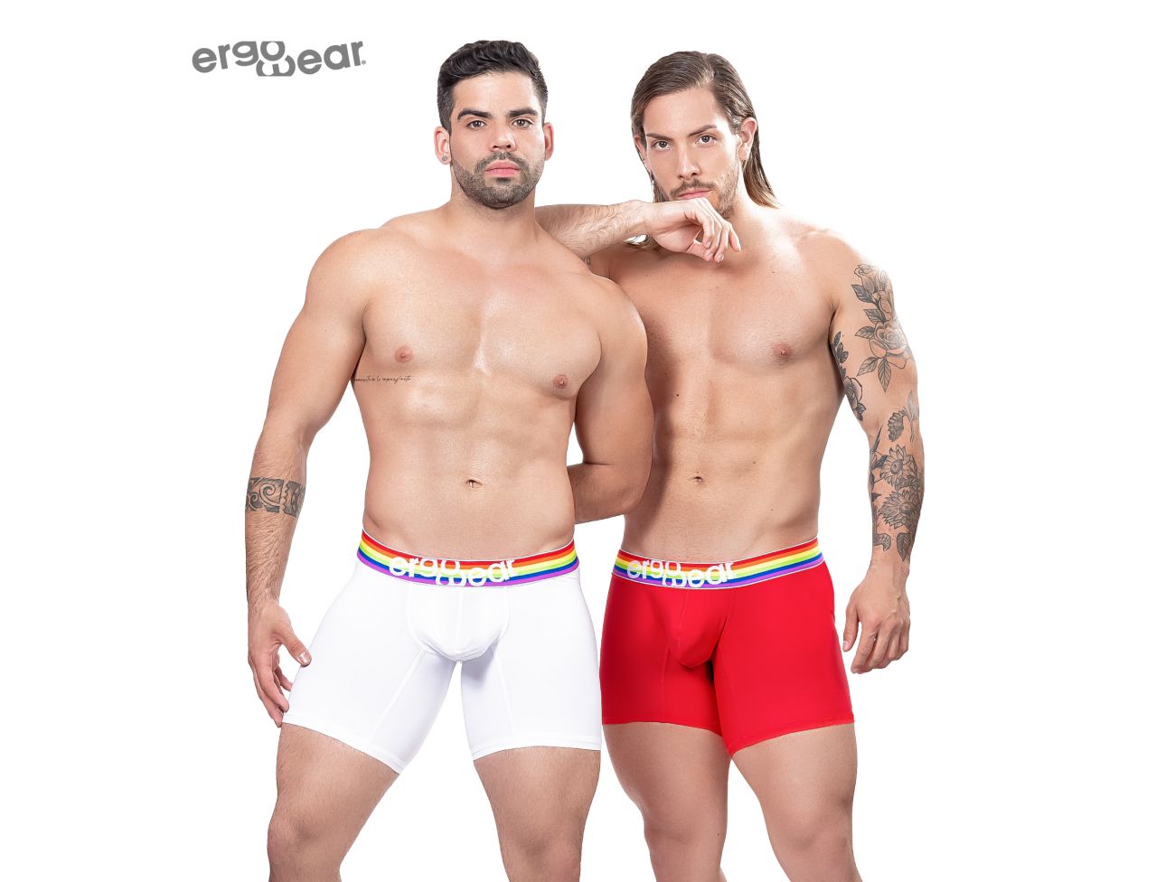 ErgoWear EW1117 MAX XV PRIDE Trunks White