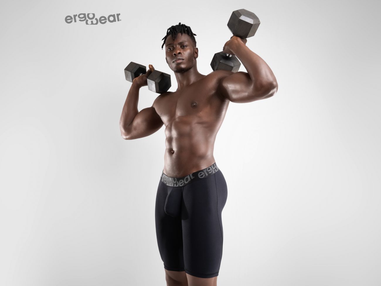 ErgoWear EW1181 MAX XV Boxer Briefs Black