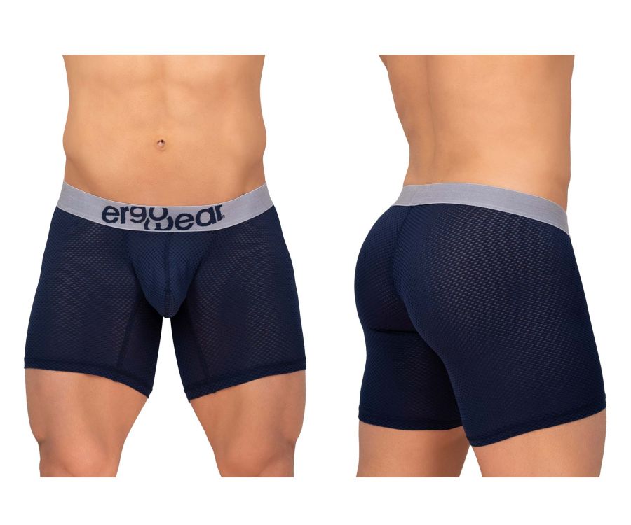 ErgoWear EW1210 MAX MESH Boxer Briefs Dark Blue