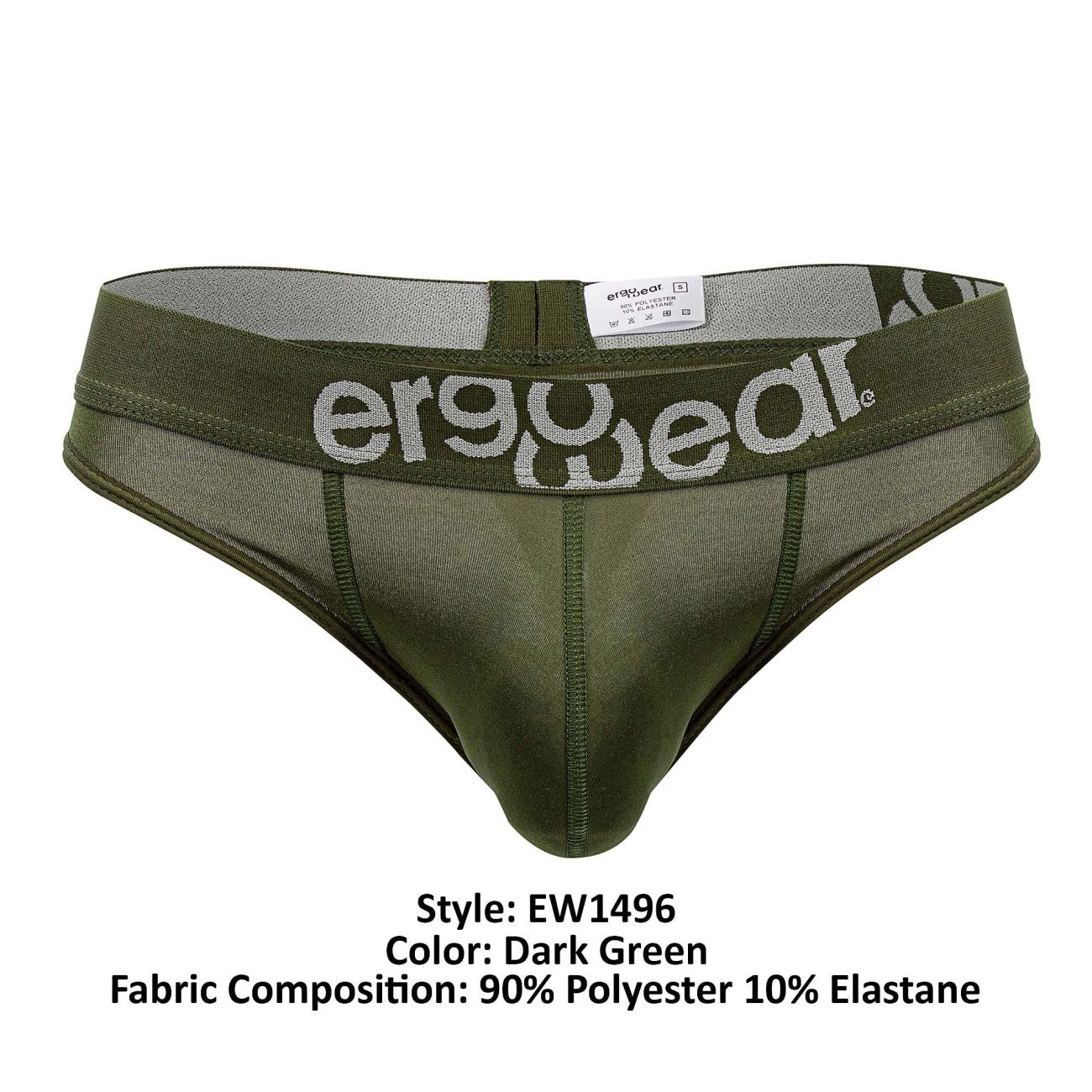 ErgoWear EW1496 HIP Thongs Dark Green
