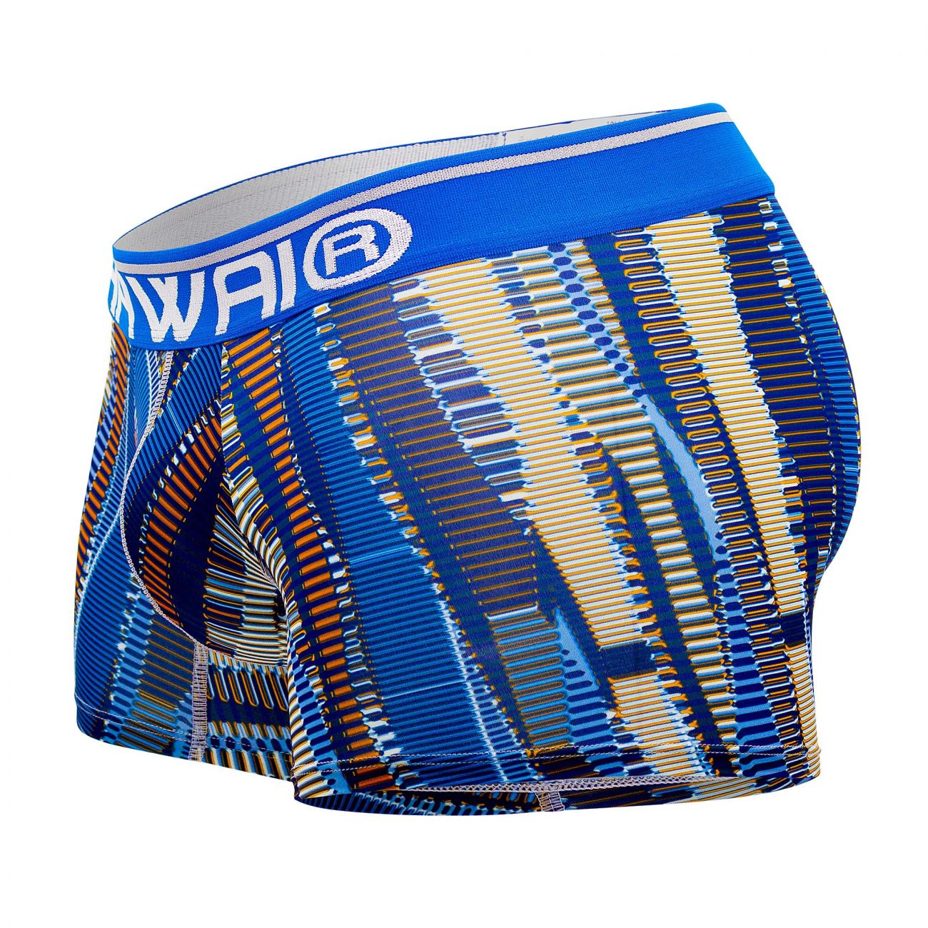 HAWAI 42121 Printed Athletic Trunks Royal Blue