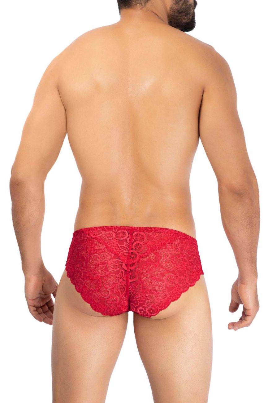HAWAI 42157 Solid Lace Briefs Red