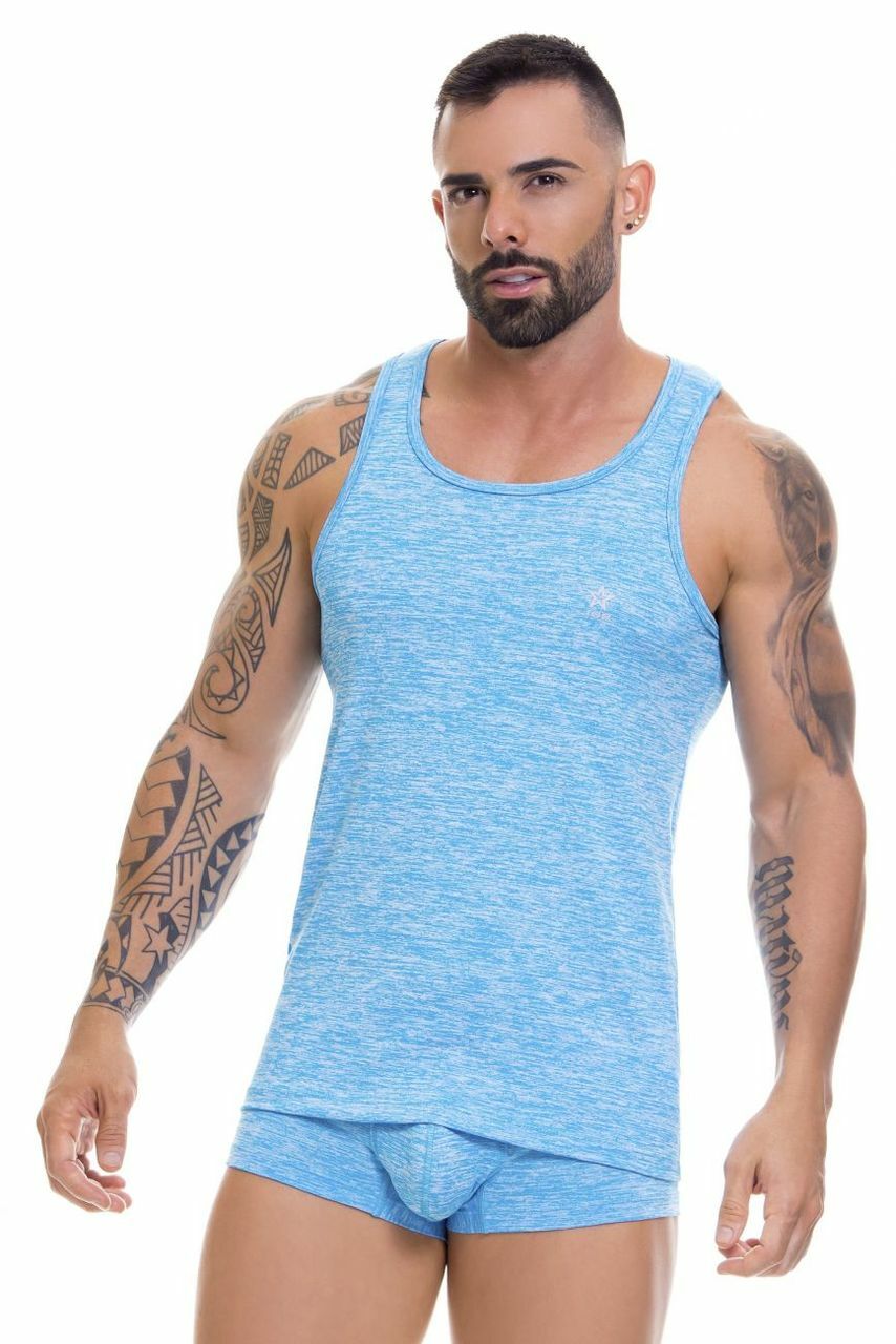SALE - Mens Pop Tank Top Blue