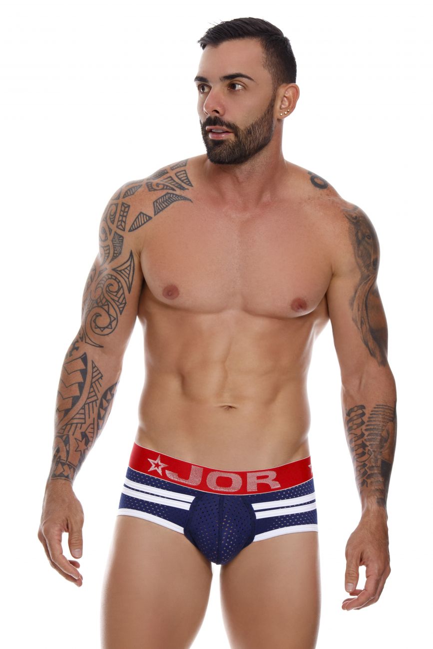 JOR 0967 Fox Briefs Blue