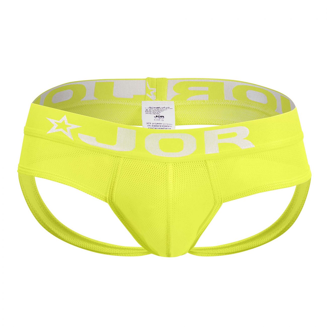 JOR 1211 Mediterraneo Jockstrap Neon Green