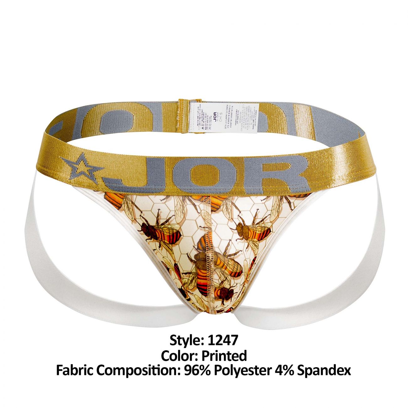 JOR 1247 Bees Jockstrap
