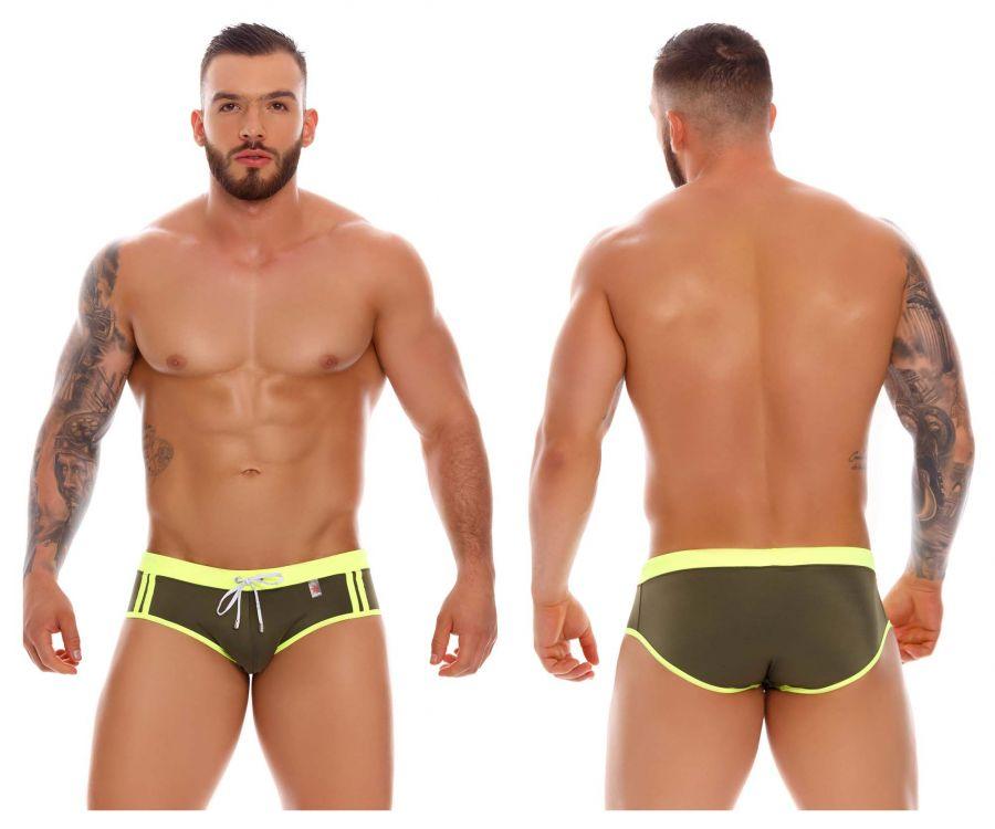 JOR 1258 Sport Swim Briefs Green