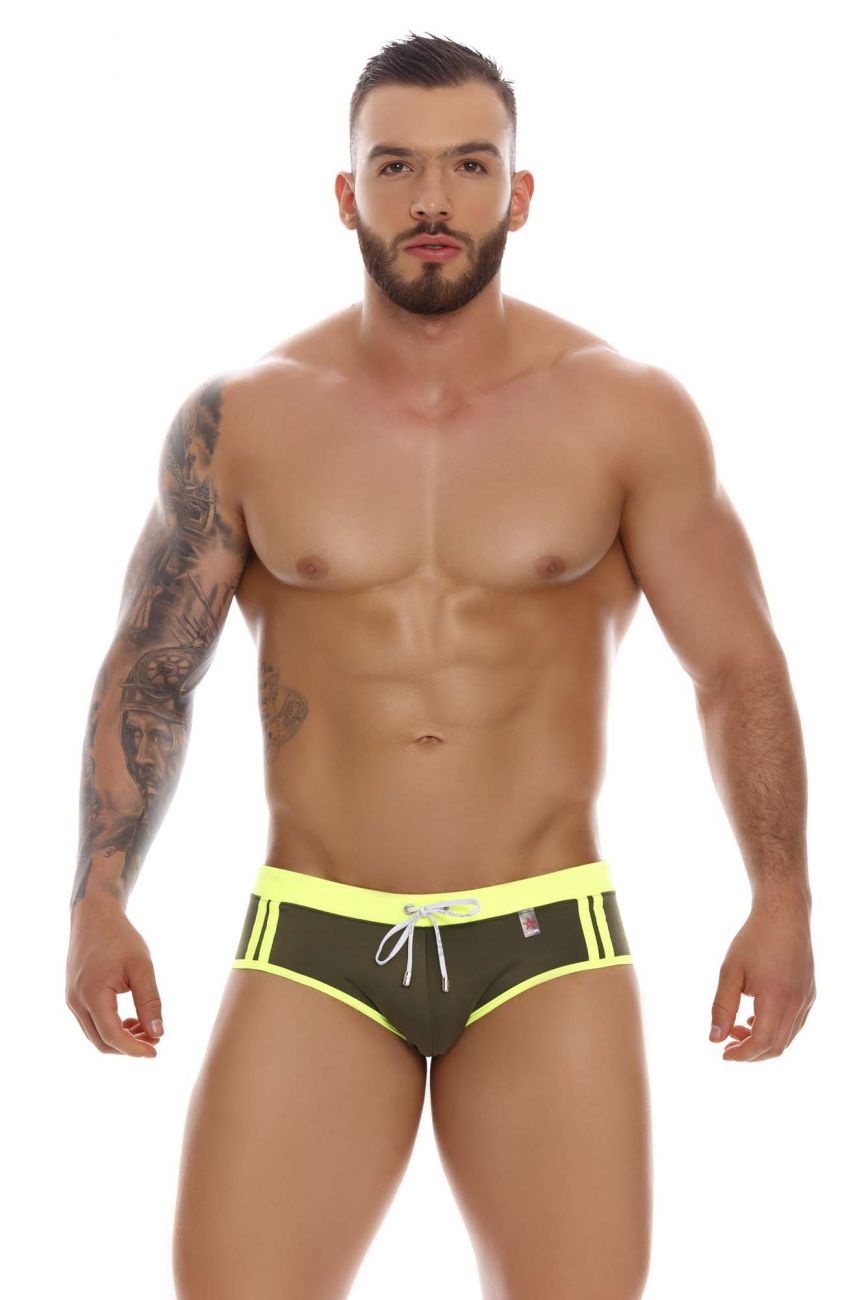 JOR 1258 Sport Swim Briefs Green