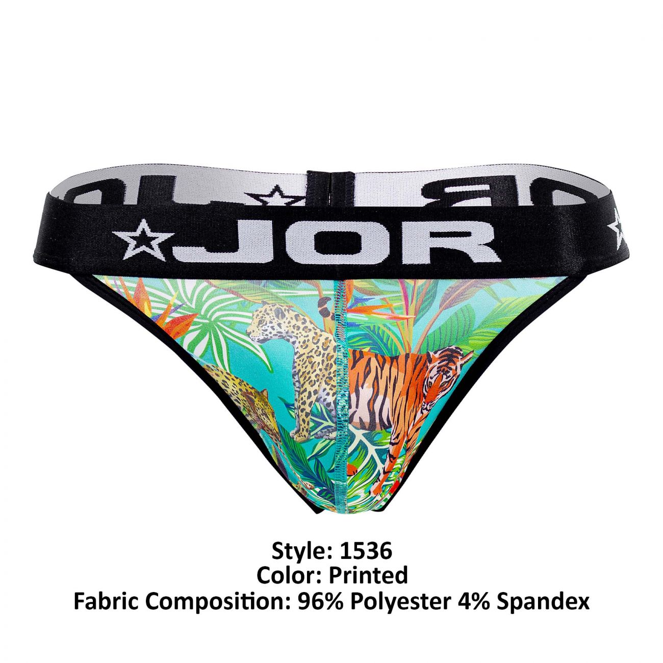 JOR 1536 Indie Thongs Green Printed