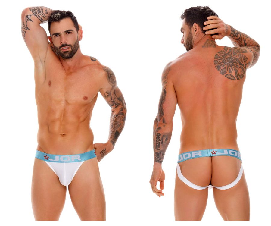 JOR 1609 Classic Jockstraps White