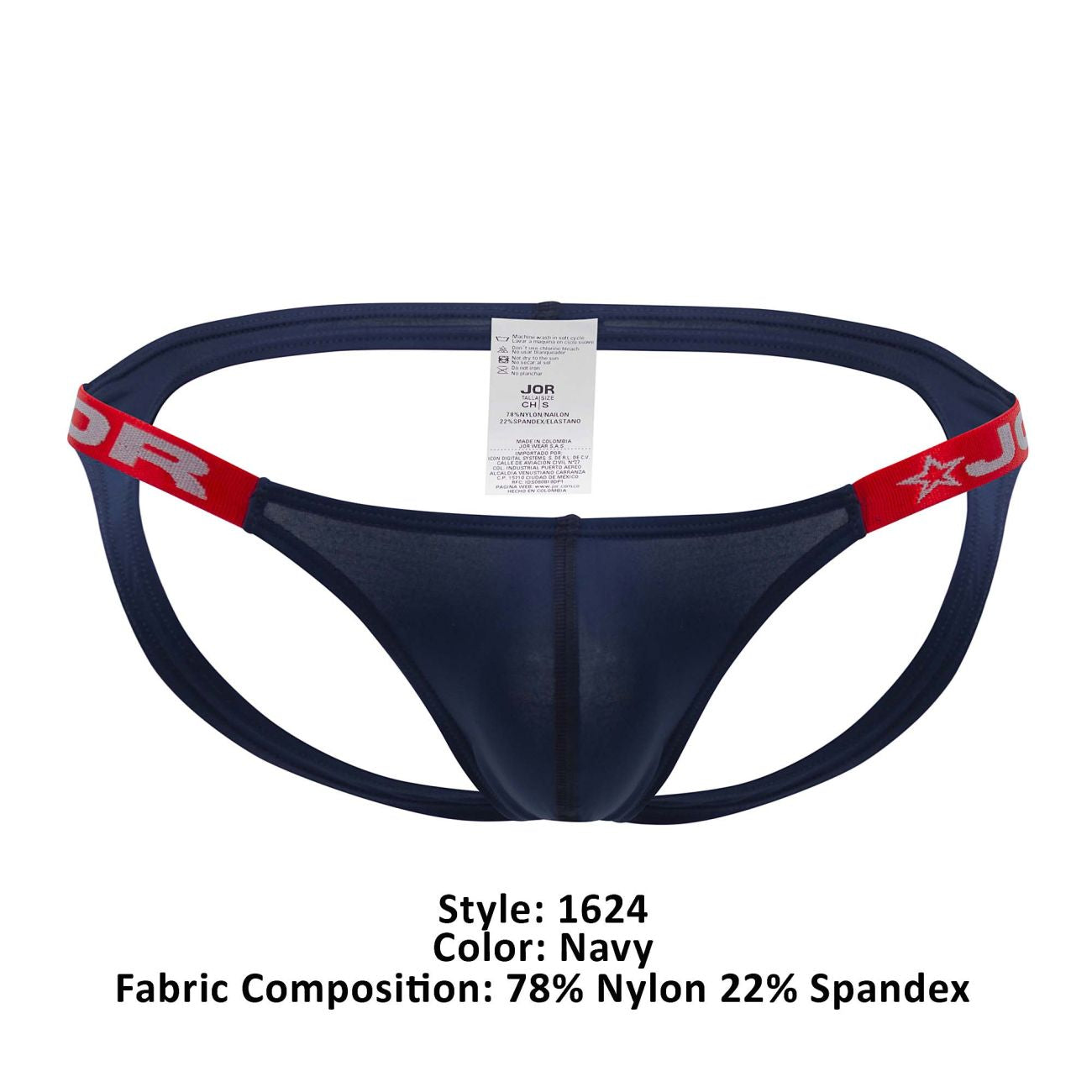JOR 1624 Eros Jockstrap Navy