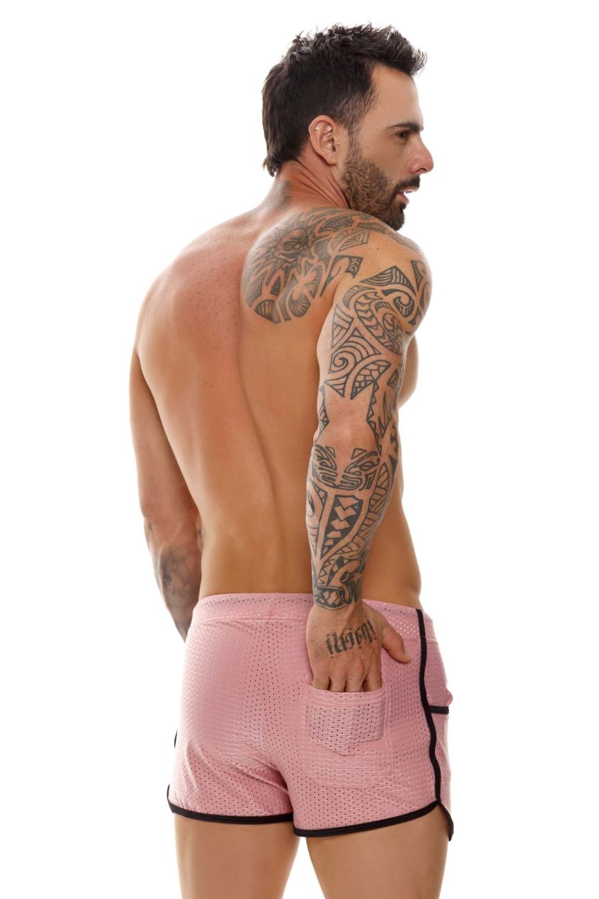 JOR 1691 Electro Athletic Shorts Pink