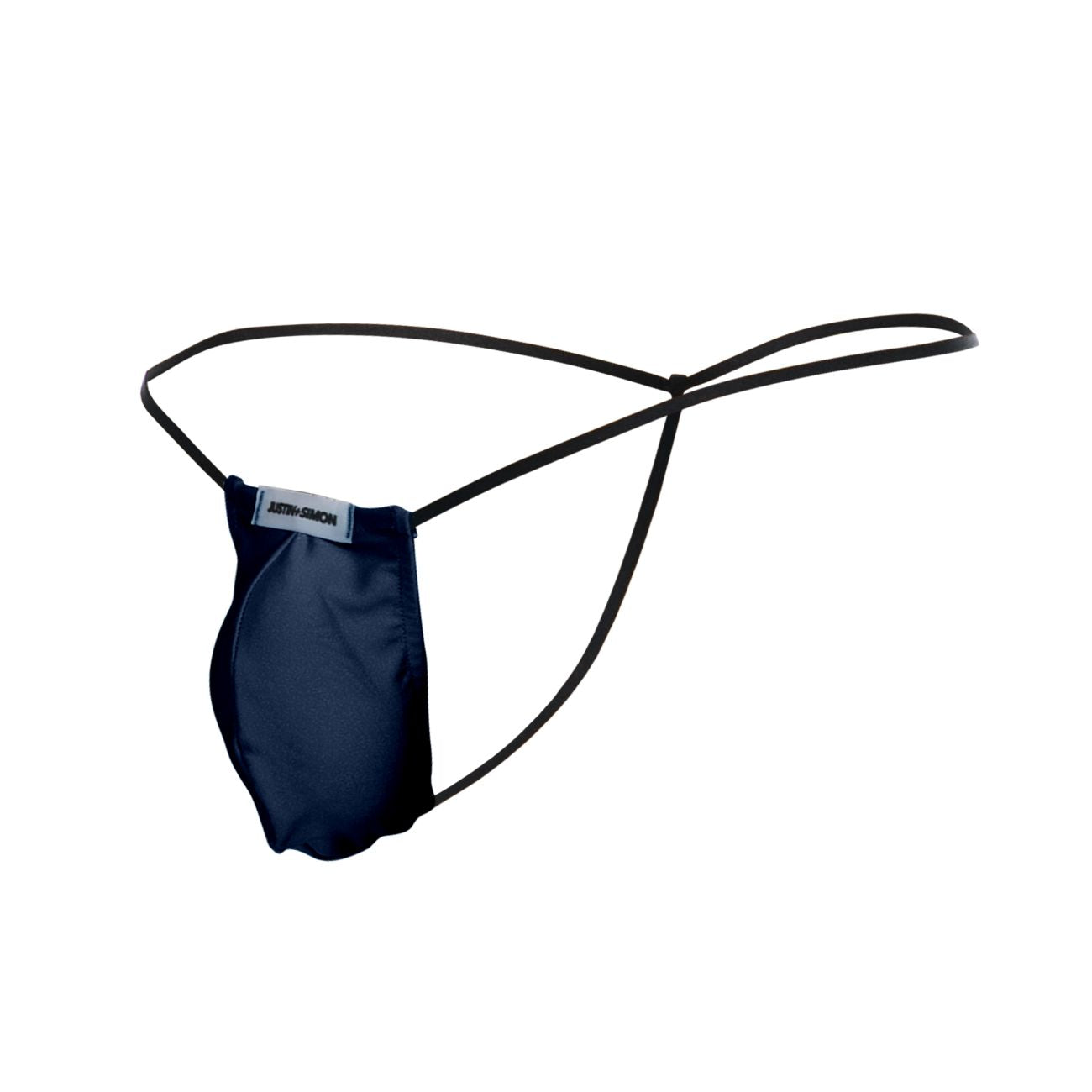 JUSTIN+SIMON XSJ02 Silky G-String Bulge Navy