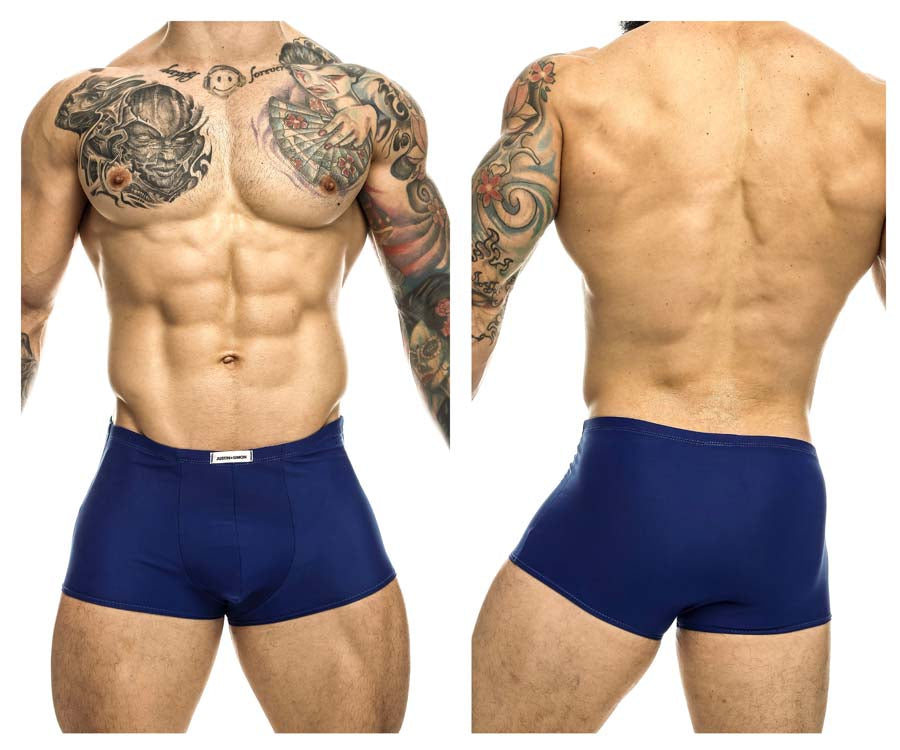 JUSTIN+SIMON XSJ08 Classic Trunks Royal Blue Plus Sizes