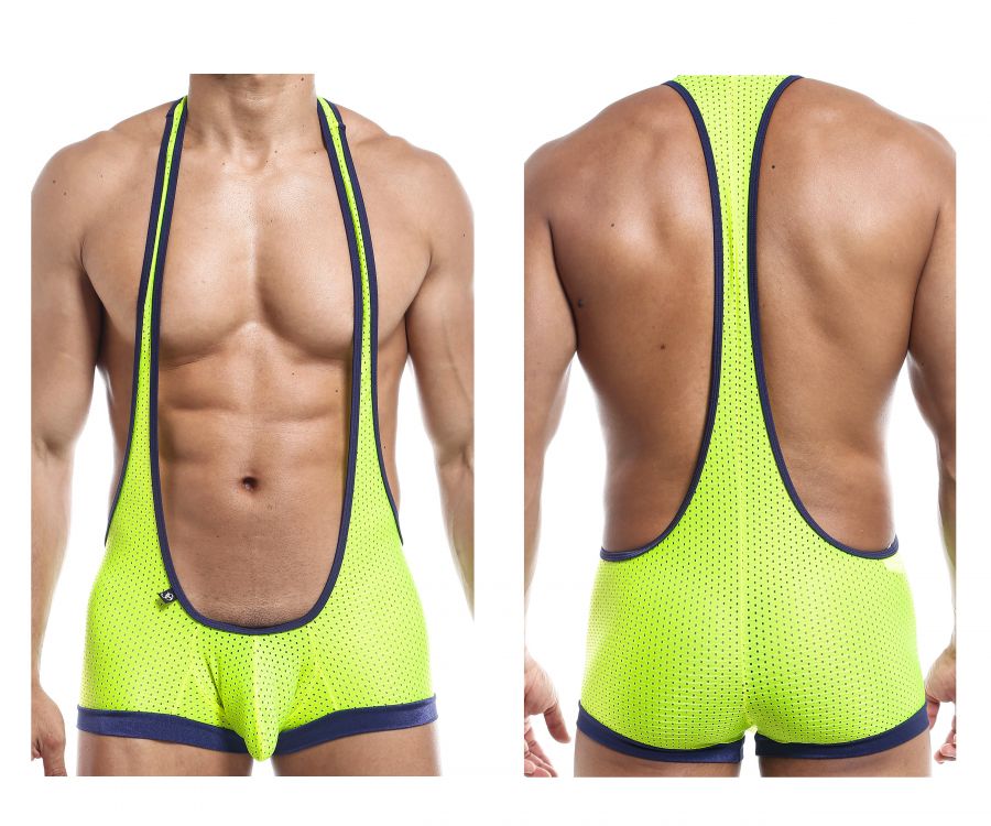 Joe Snyder JSBUL10 Bulge Singlet Lime Holes