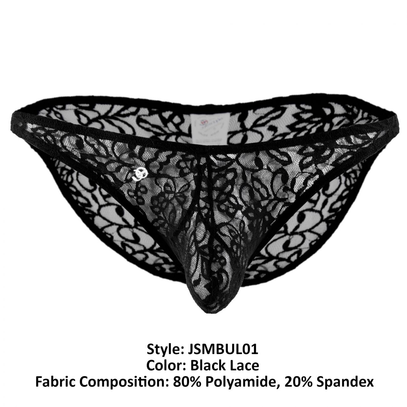Joe Snyder JSMBUL01 Maxibulge Bikini Black Lace