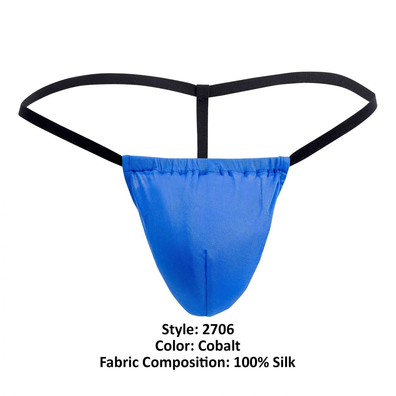 Magic Silk 2706 Silk G-String Cobalt