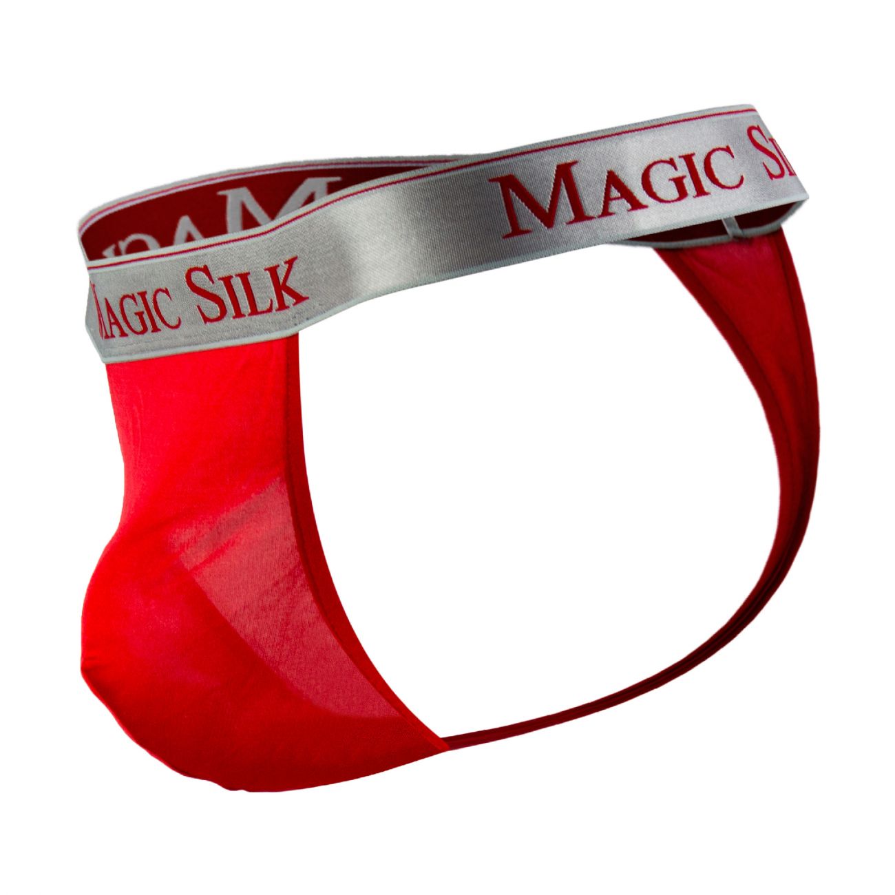 Magic Silk 4586 Silk Knit Micro Thong Red