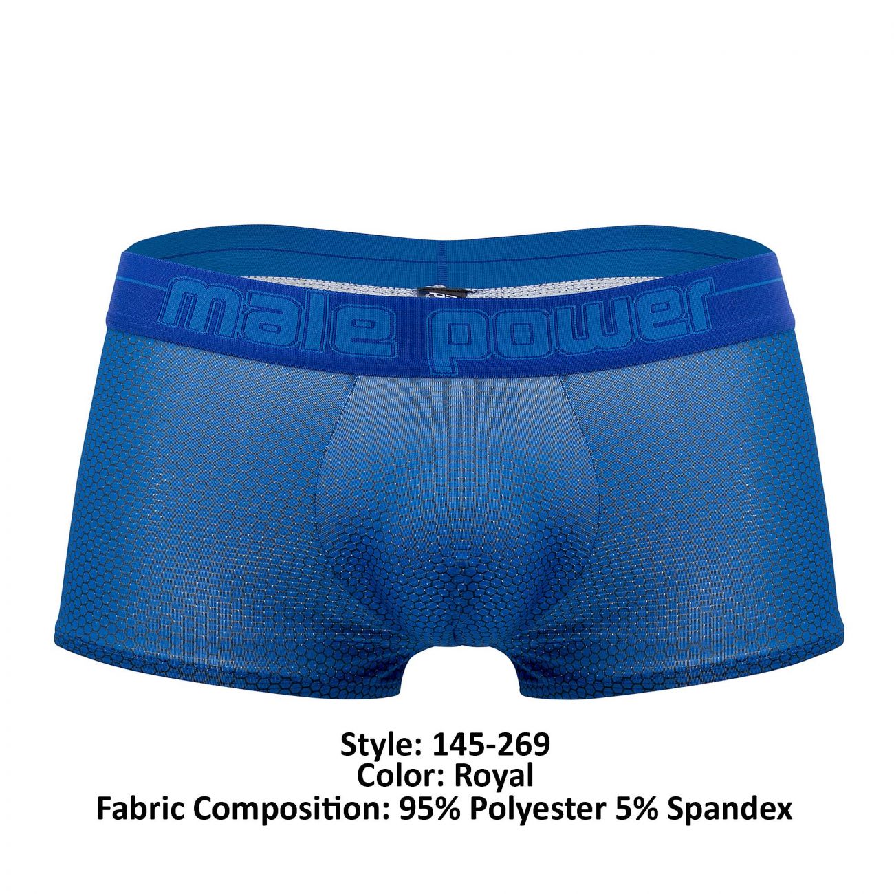 Male Power 145-269 Sexagon Mini Short Royal