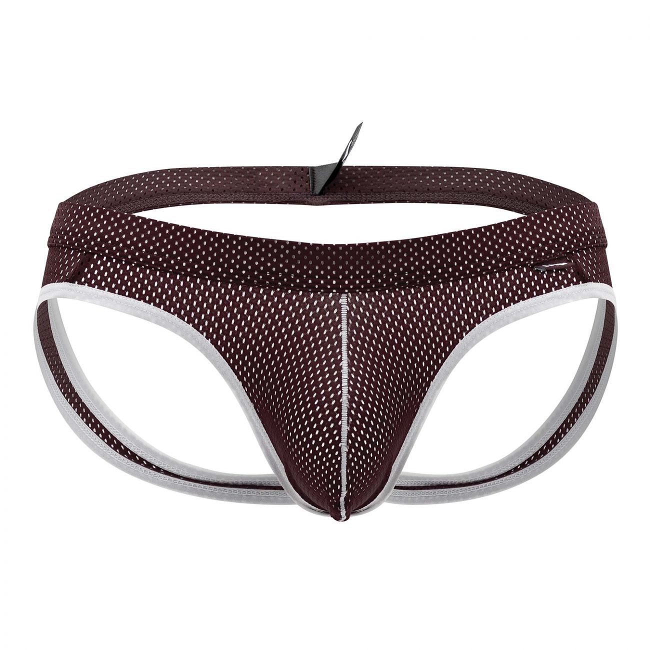 Male Power 354-273 Sport Mesh Jock Burgundy