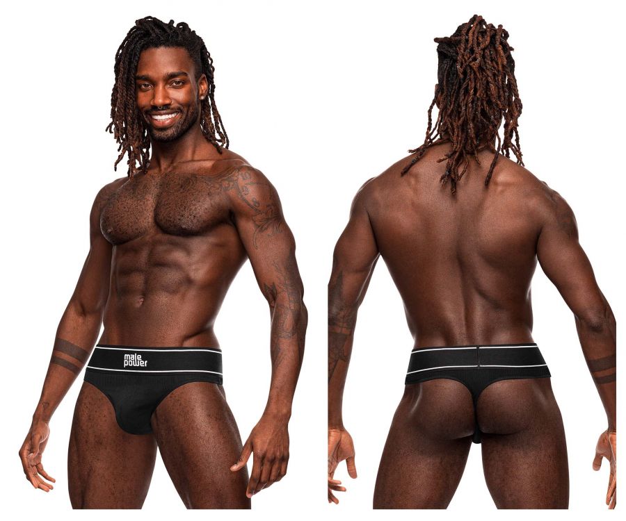 TERRACOTA/ ORANGE/ PANEL THONG - MALE POWER